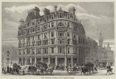 The National Liberal Club, Charing-Cross by Frank Watkins